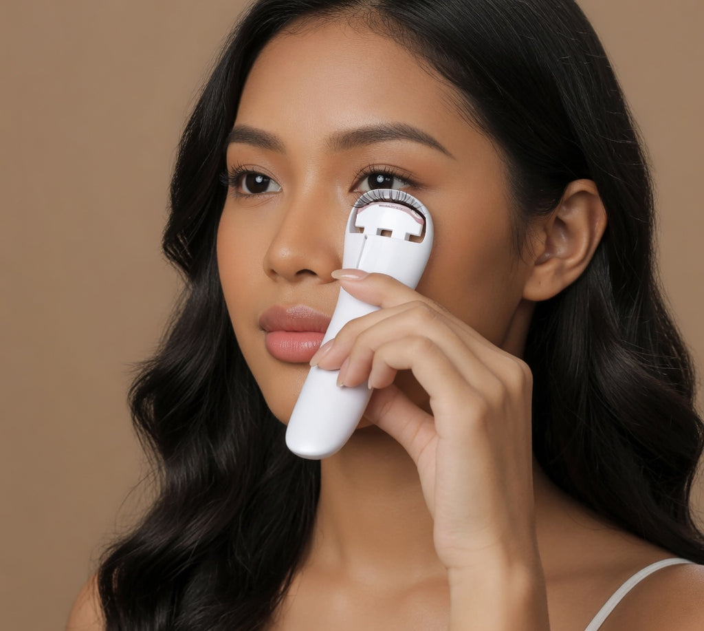 Heated Eyelash Curler — Long-Lasting Lift, No Pinching